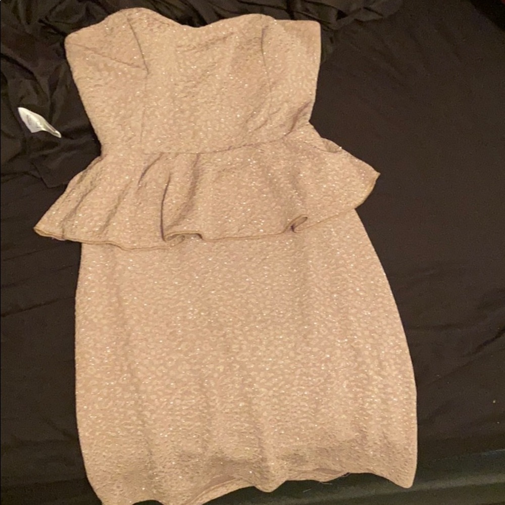Peplum dress